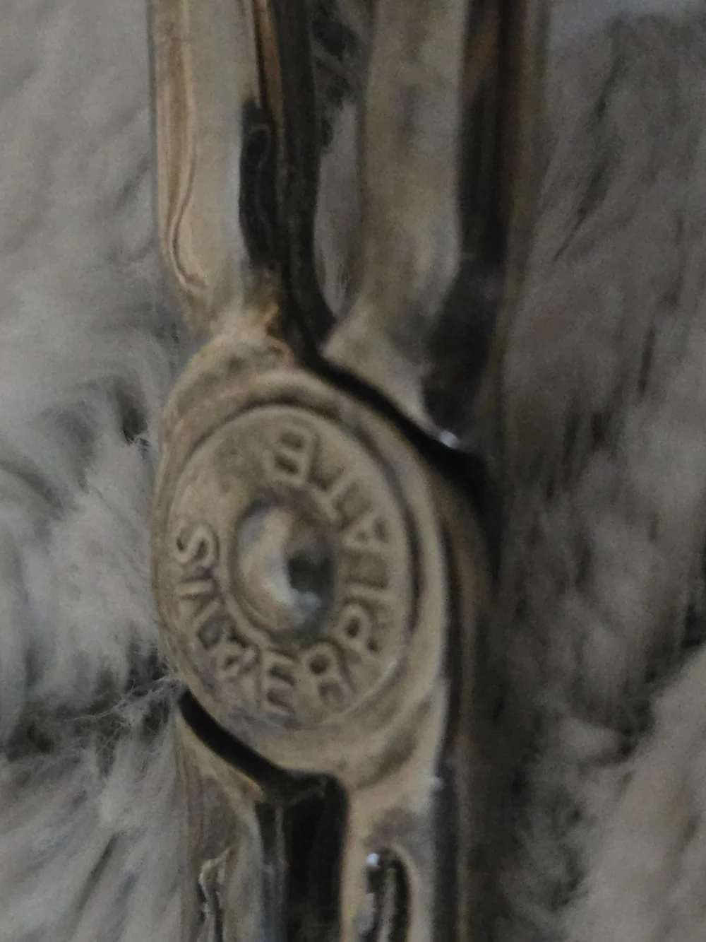 Vintage Antique-Style Silver Plate Serving  Tongs with Ornate Engraving